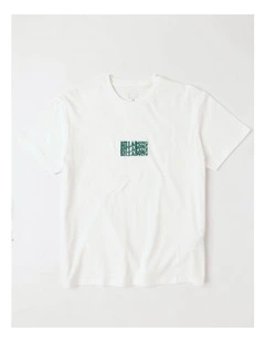 Surf High Tee in White