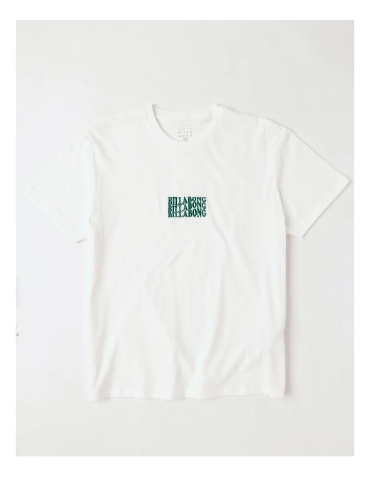 Surf High Tee in White image 1