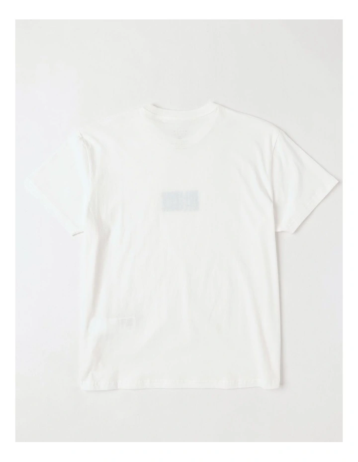 Surf High Tee in White image 3