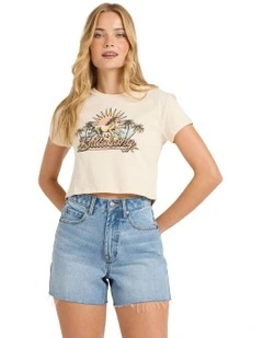 Seaside Session T-shirt in Whitecap