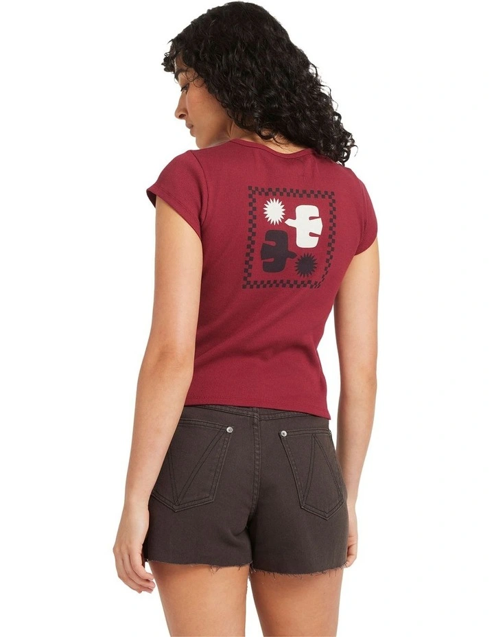 Ribbed Slim Tee image 2