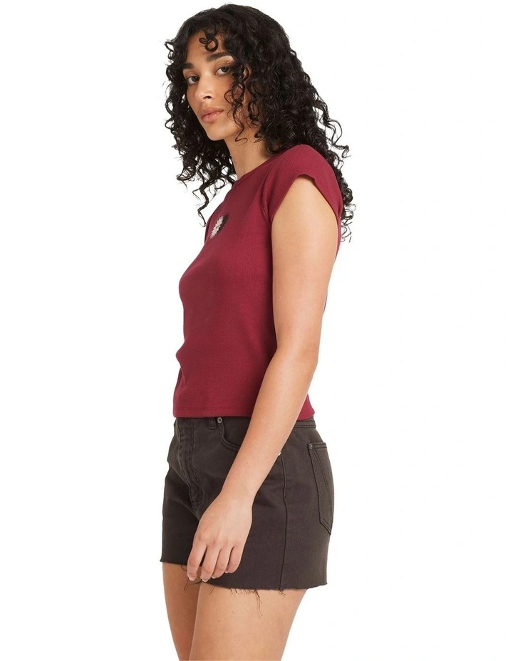 Ribbed Slim Tee image 3