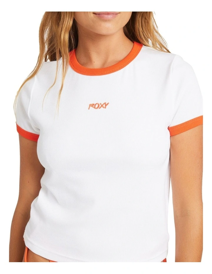 Sunny Rays T-shirt in White image 4