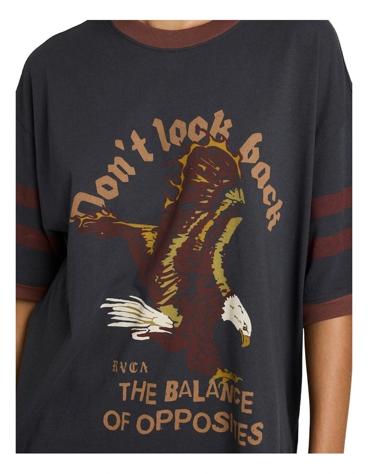 Toni Ringer T-Shirt in Black image 4