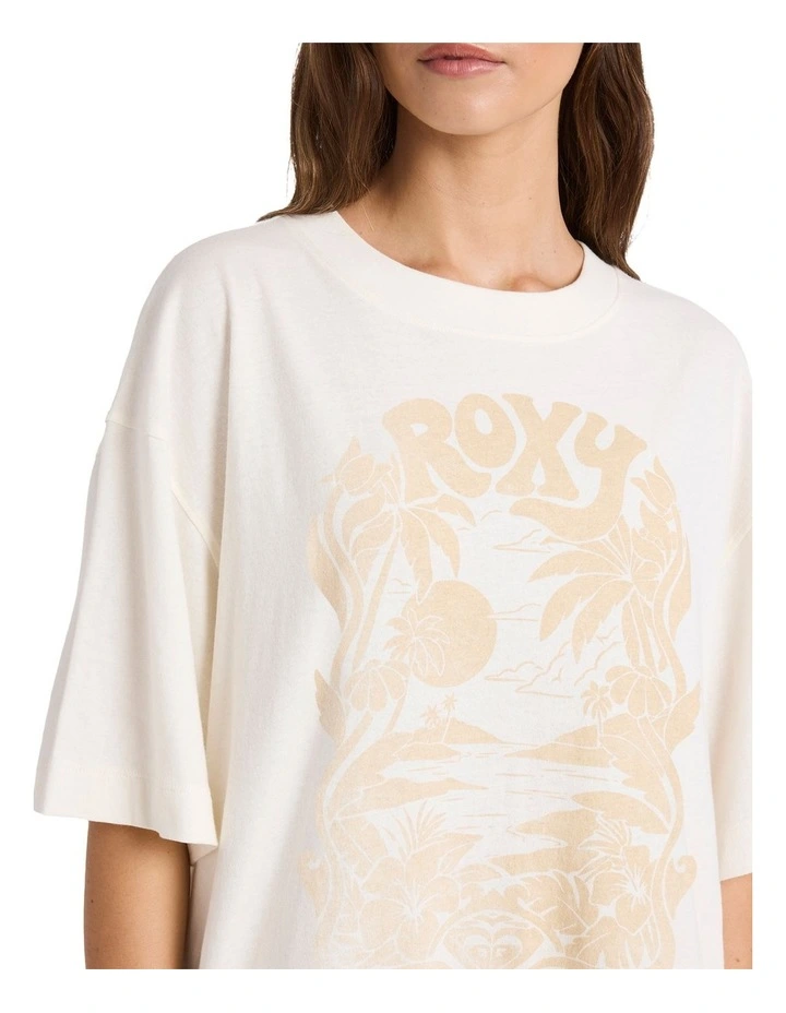 Breezy Bay T-Shirt in White image 4