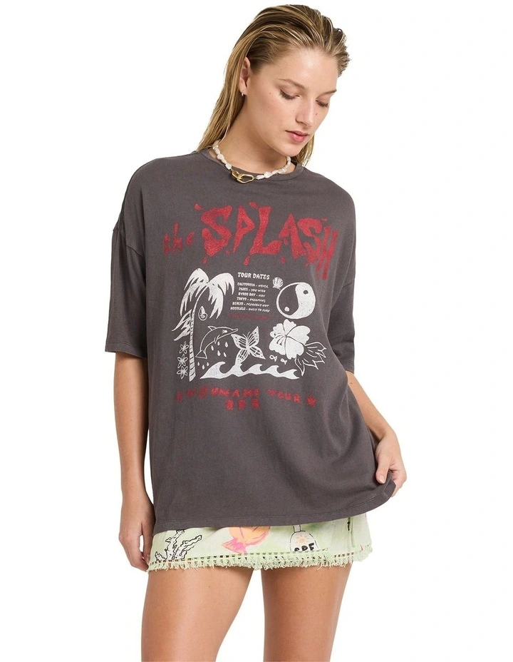 Lottie Hall T-Shirt in Black image 1