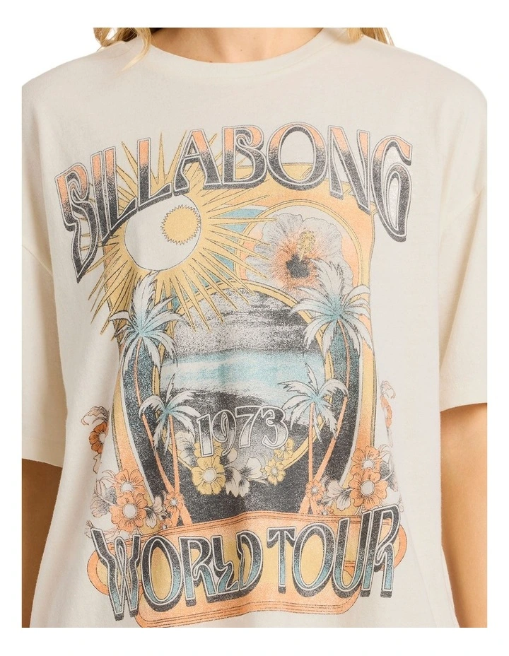 Between Night & Day Oversized T-Shirt in Salt Crystal image 4