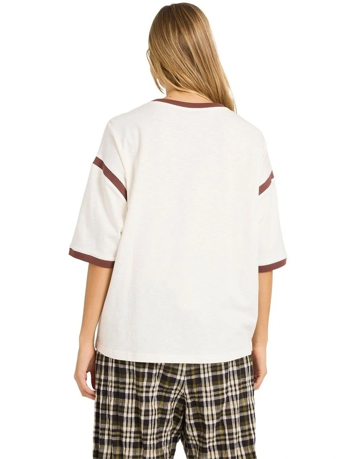 All Day Paradise T-shirt in Salt Crystal image 2