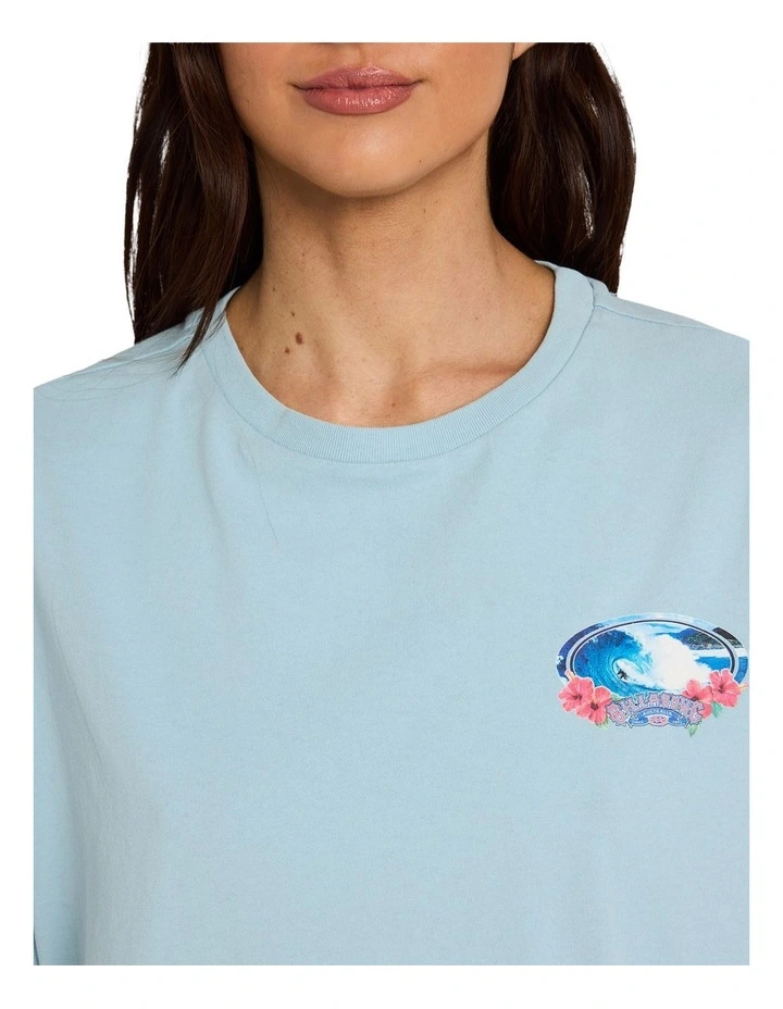 Ocean 73 T-Shirt in Dusk Blue image 4