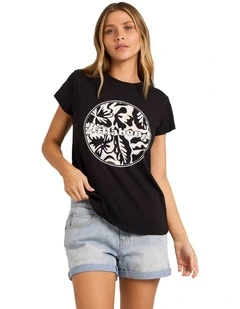 Formula T-shirt in Black Pebble