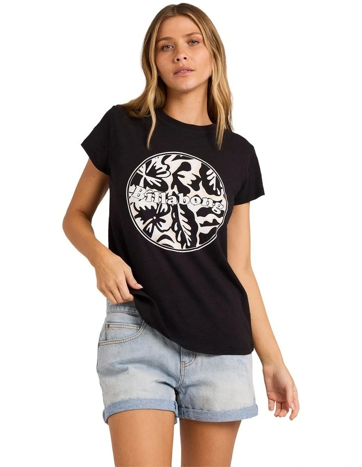 Formula T-shirt in Black Pebble image 1