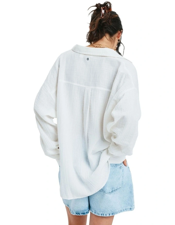 Morning Time Shirt in White image 2