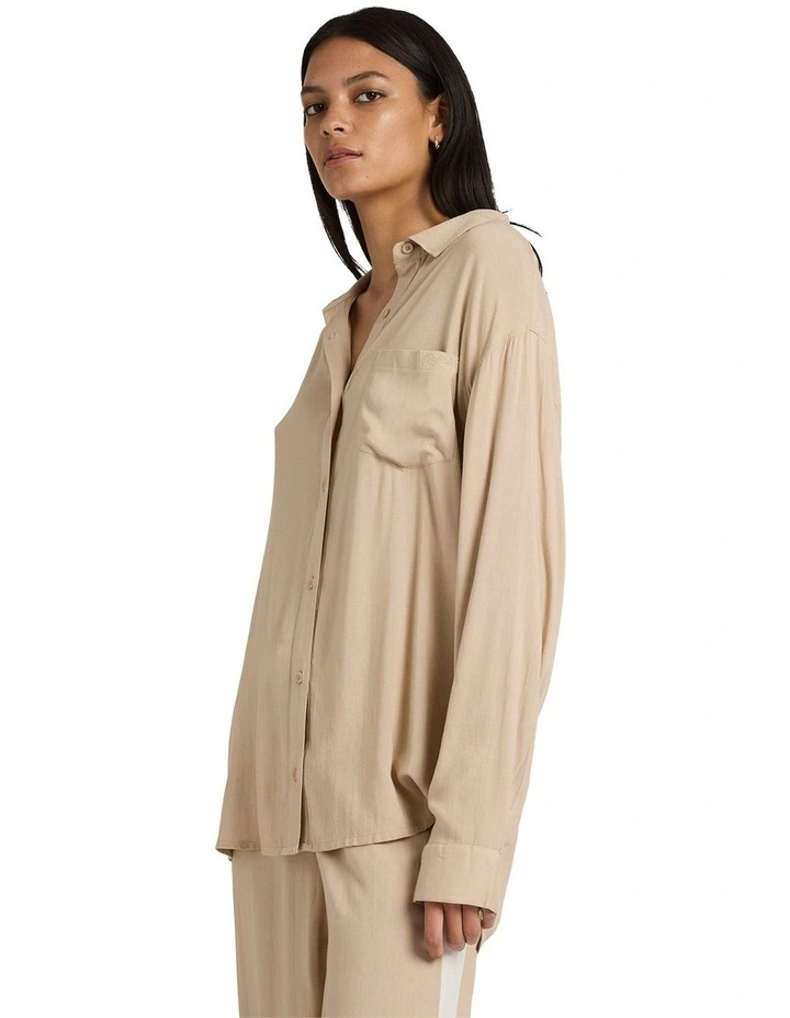 Showdown Long Sleeve Shirt in Brown image 3