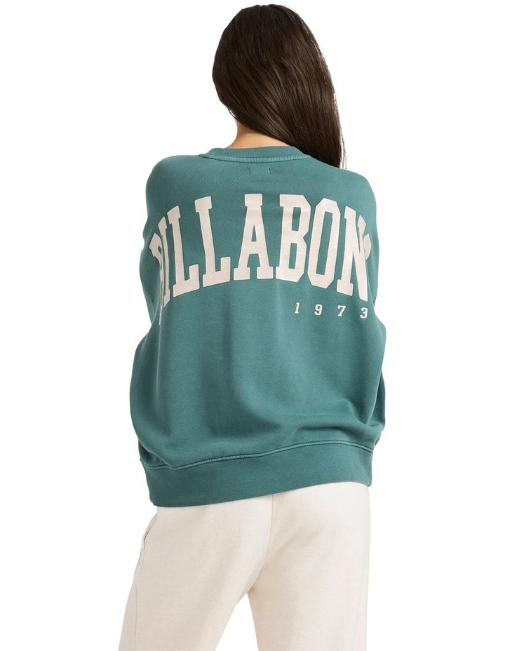 Don't Forget Pullover Crew Neck in Alpine image 2