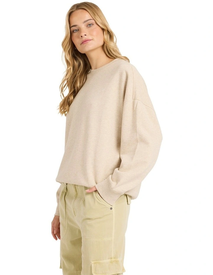 That Life Crew Neck in Oatmeal image 3