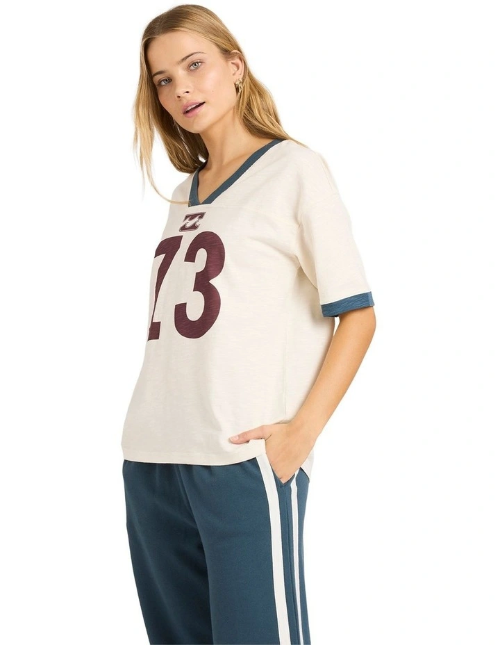 Since 73 Team T-shirt in Salt Crystal image 3