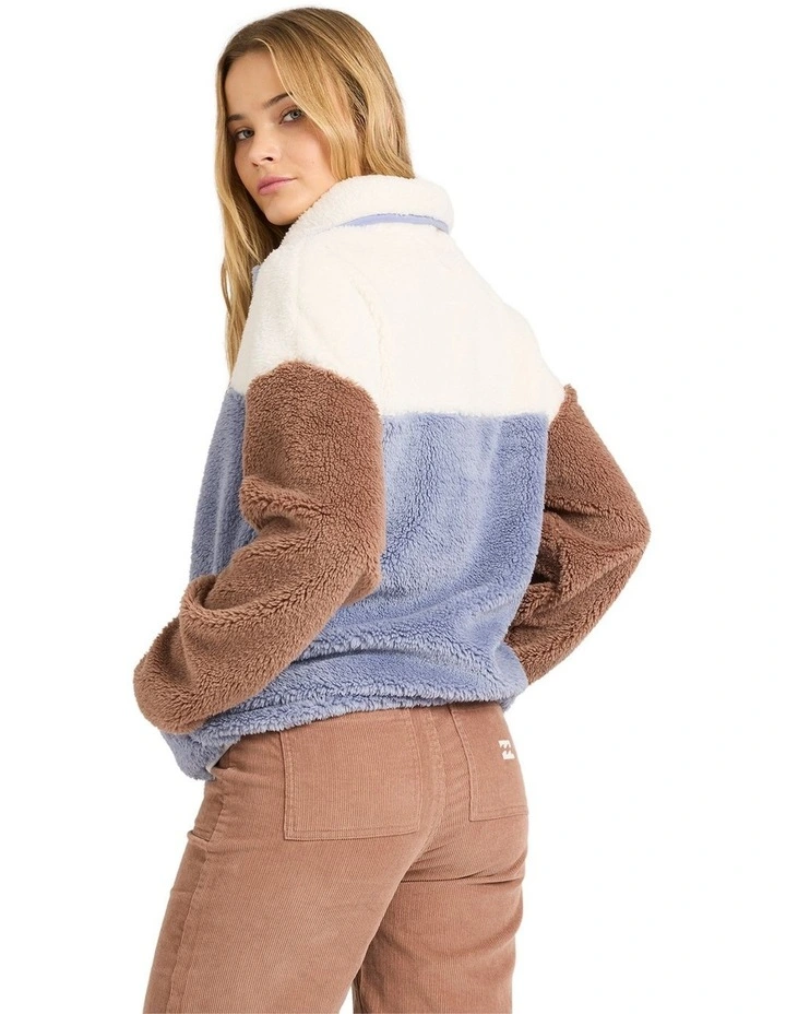Vibes Back Pullover in Low Tide image 2