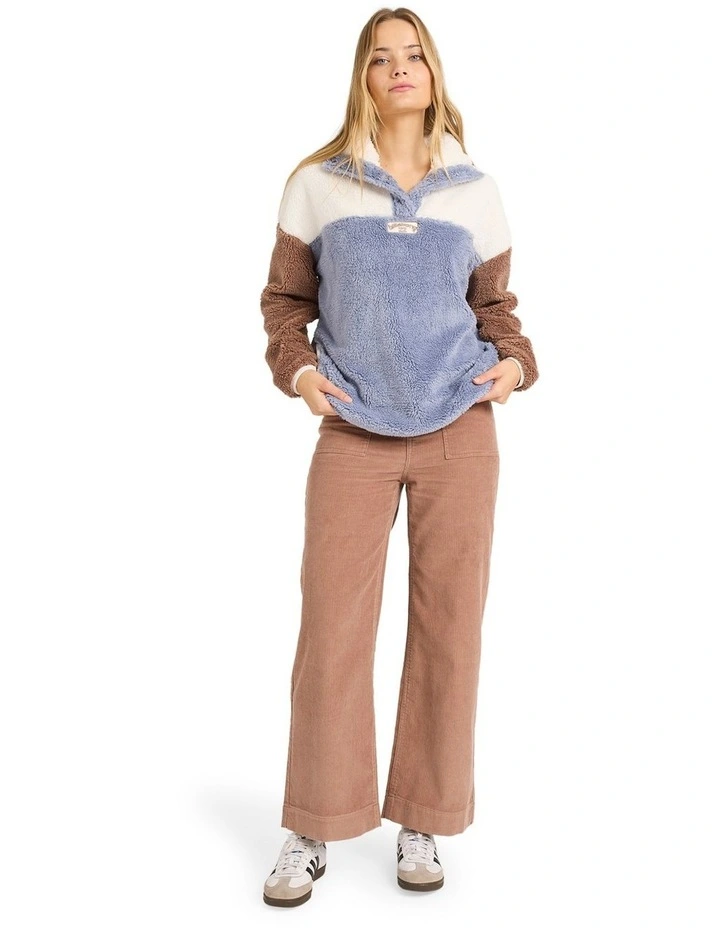 Vibes Back Pullover in Low Tide image 5