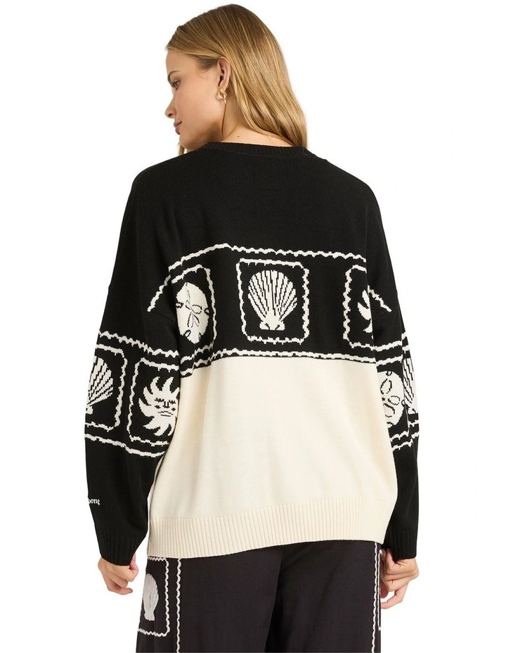 Sea Side Dreamer Sweater in Black Sands image 2