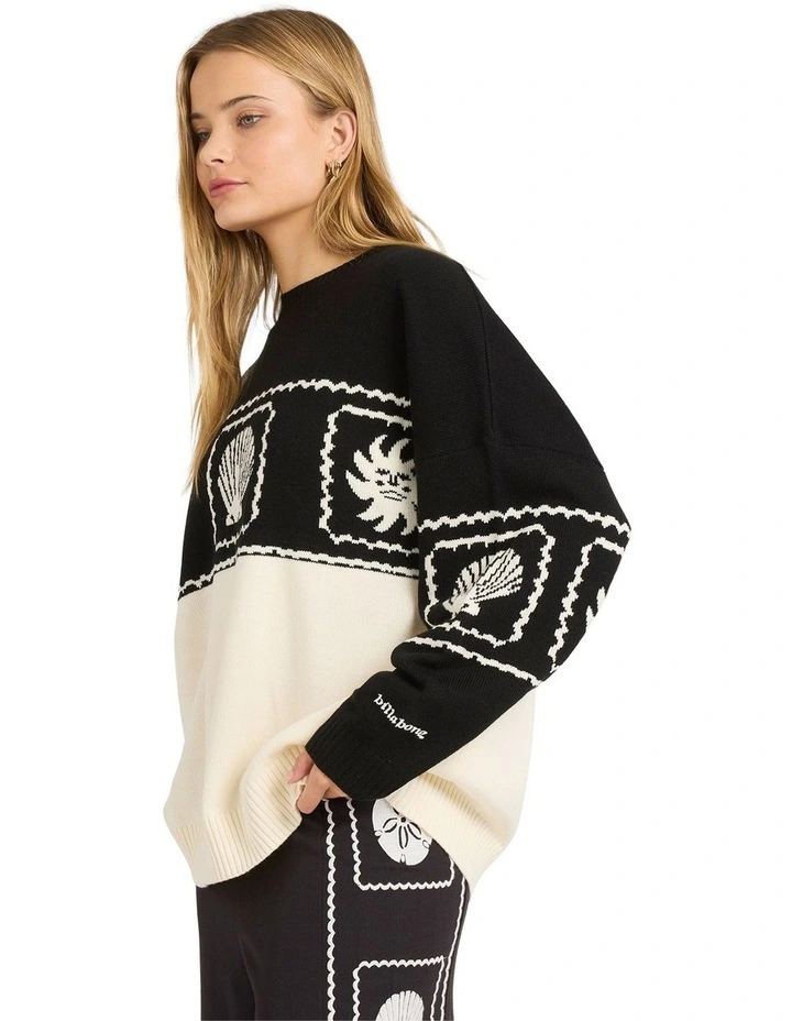 Sea Side Dreamer Sweater in Black Sands image 3