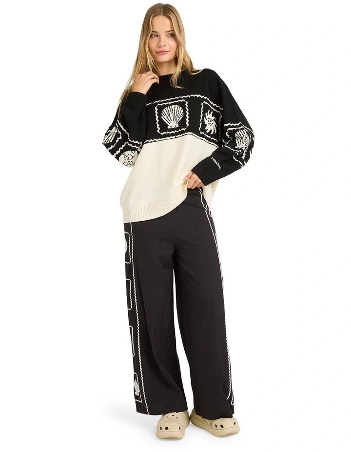 Sea Side Dreamer Sweater in Black Sands image 5