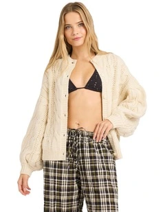 Bayside Crew Neck Cardigan