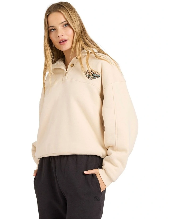 Classic Vibes Button Up Pullover image 3