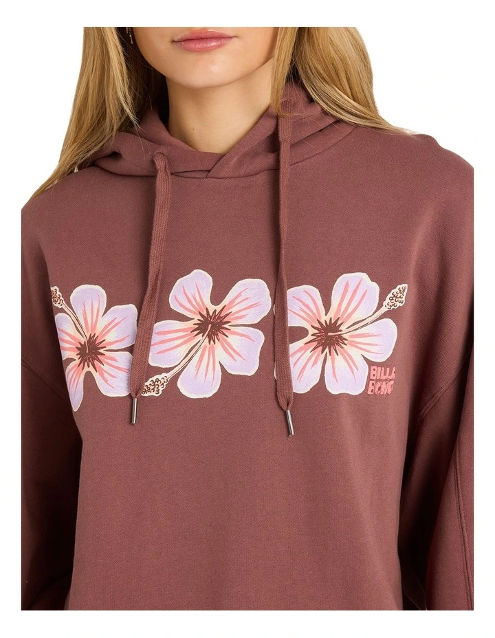 Back To It Kendal Hoodie Sweatshirt in Esspresso image 4