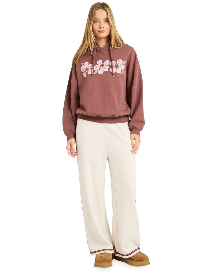 Back To It Kendal Hoodie Sweatshirt in Esspresso image 5