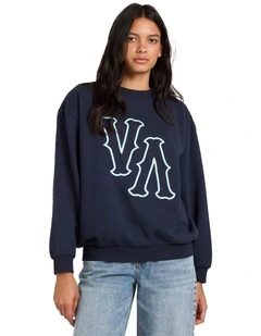 VA Crew Neck in Blue