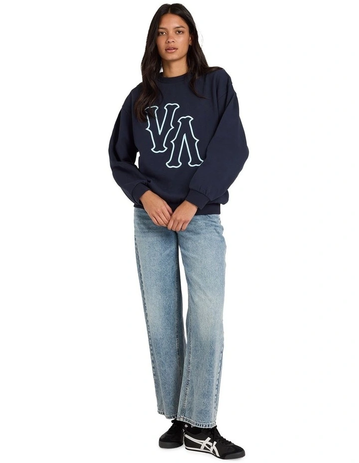 VA Crew Neck in Blue image 5