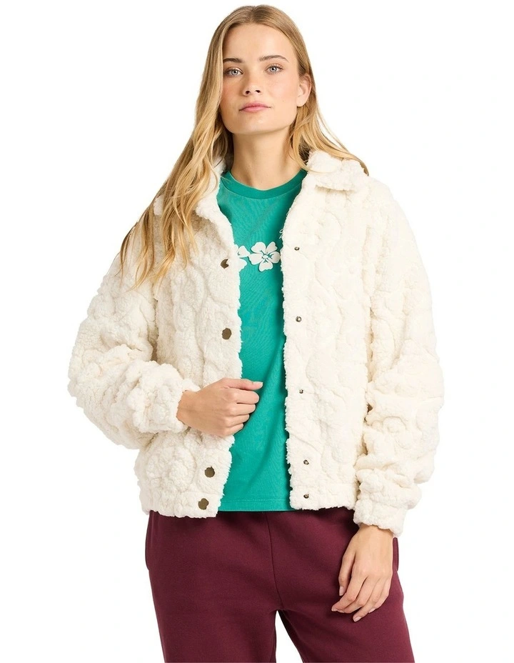 Ride Cozy Jacket in Salt Crystal image 1