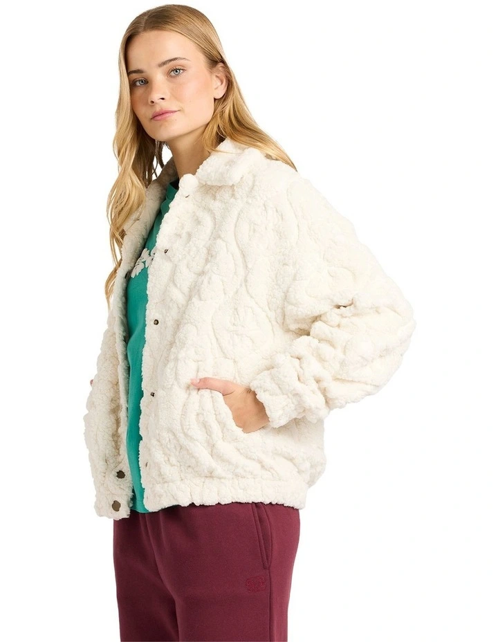 Ride Cozy Jacket in Salt Crystal image 3