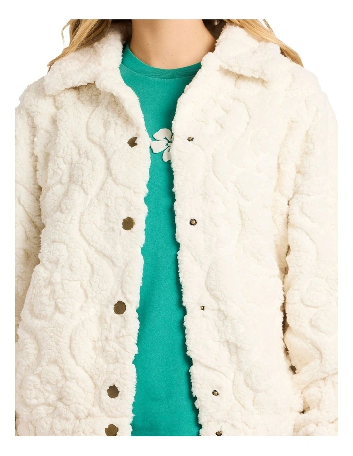 Ride Cozy Jacket in Salt Crystal image 4