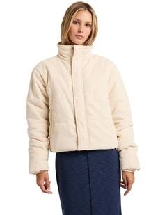 Eezeh Puffer Jacket in Natural