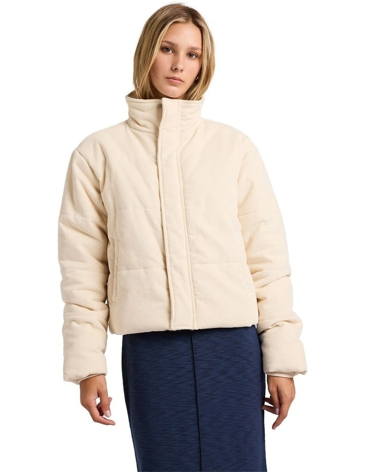 Eezeh Puffer Jacket in Natural image 1