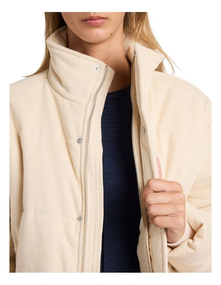 Eezeh Puffer Jacket in Natural image 4