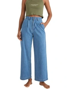 Wave Washed Denim Jeans