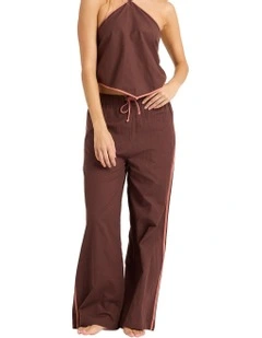 Coastal Crush Pants in Brown