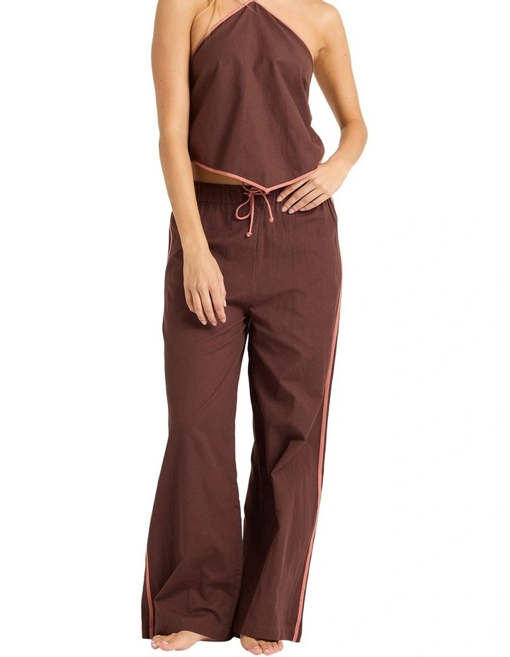 Coastal Crush Pants in Brown image 1