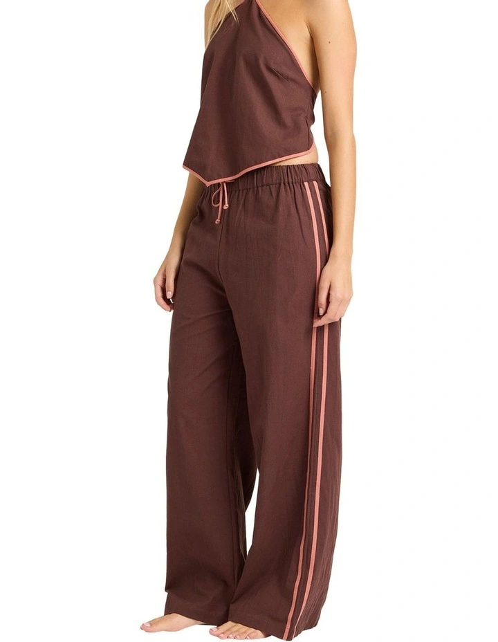 Coastal Crush Pants in Brown image 3