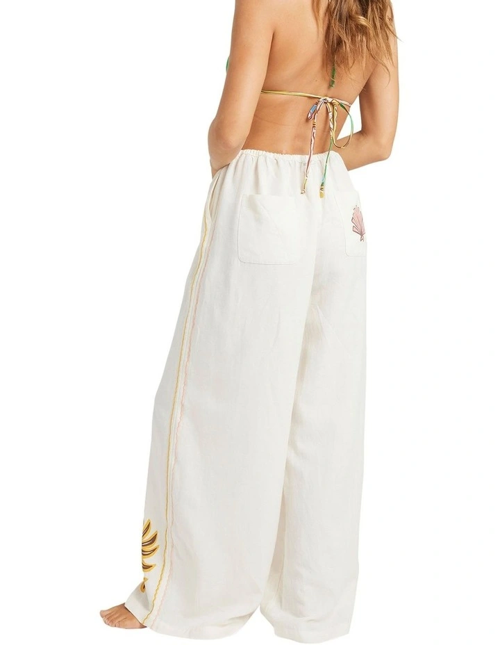 Haze Elst Linen Pant in Salt Crystal image 2