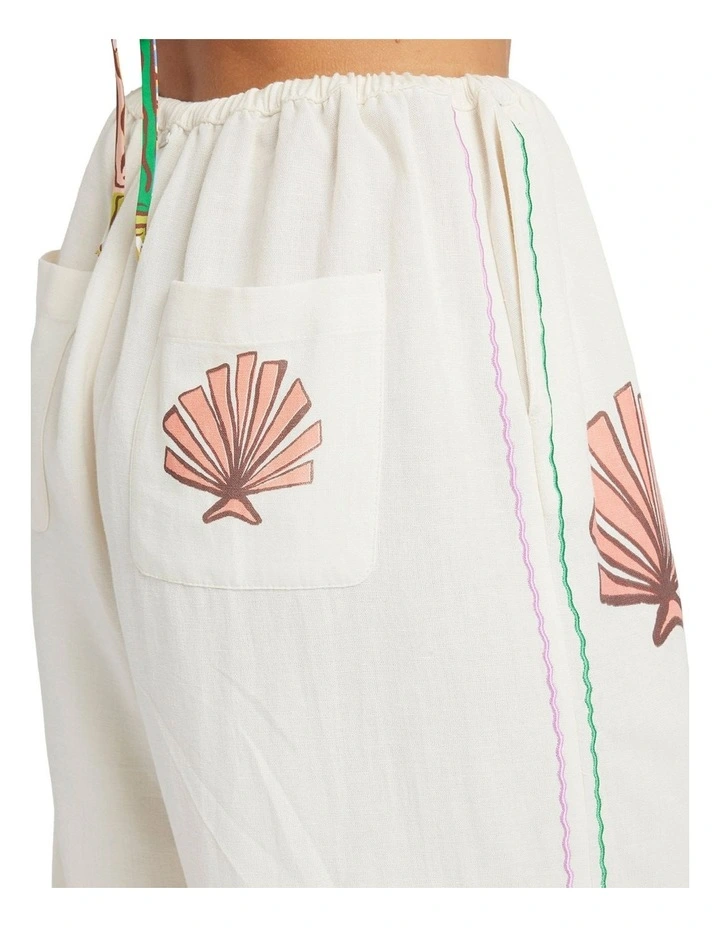 Haze Elst Linen Pant in Salt Crystal image 4