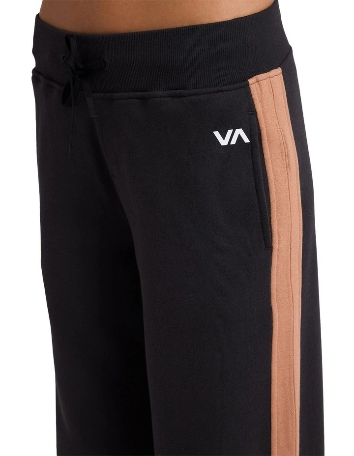 Benchwarmer Trackpants in Washed Black image 4