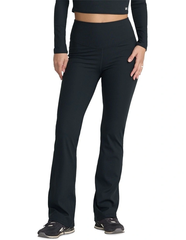 VA Bootcut Leggings in Black image 1