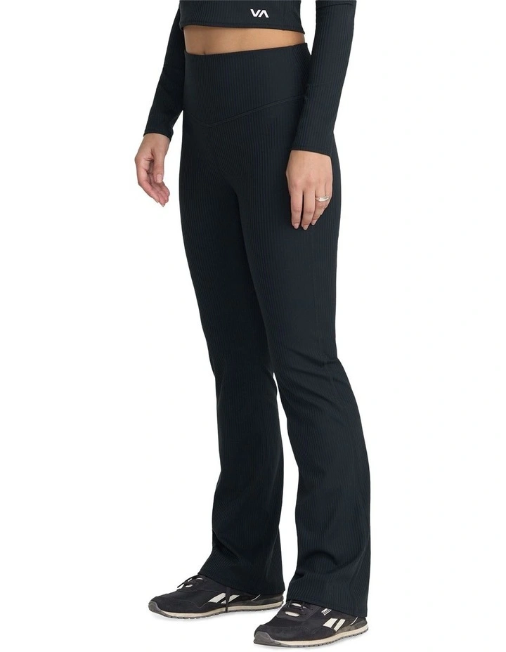 VA Bootcut Leggings in Black image 3