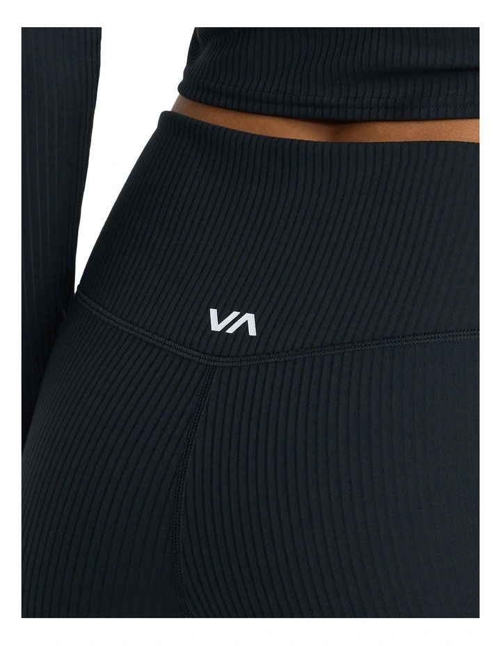 VA Bootcut Leggings in Black image 4