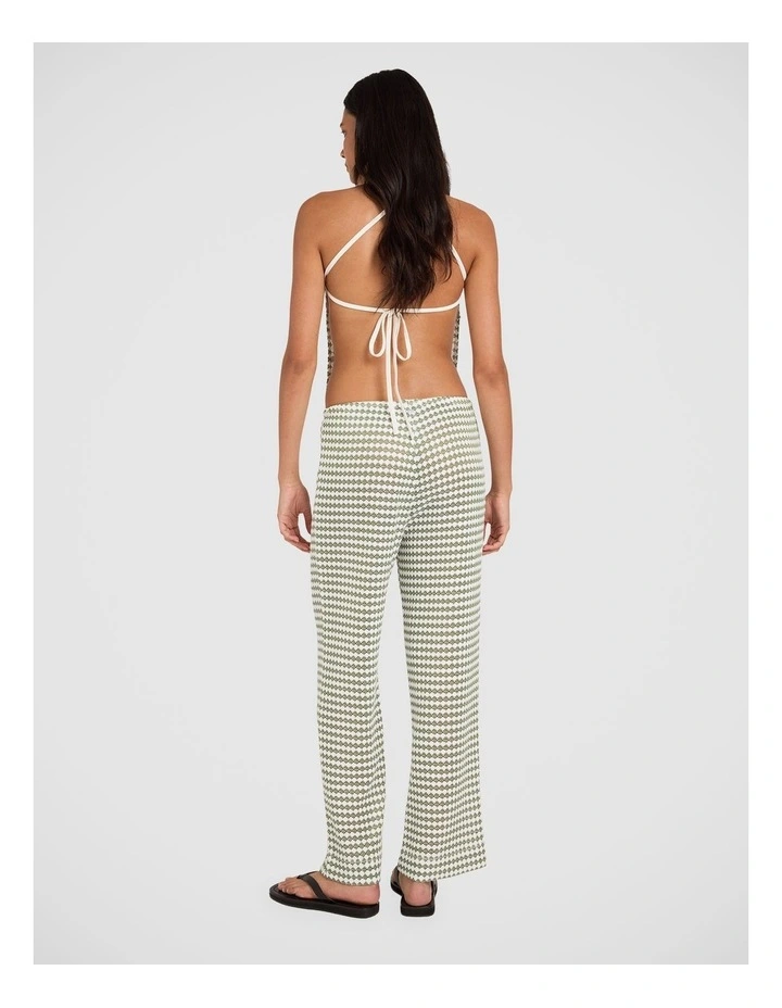 Diamond Crochet Holiday Knit Pants image 2