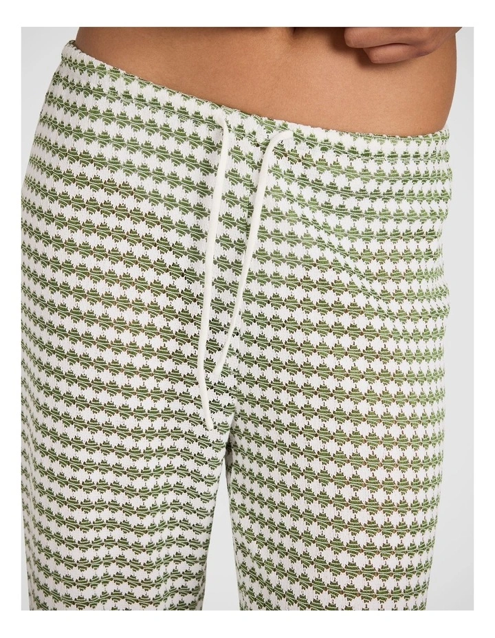 Diamond Crochet Holiday Knit Pants image 4
