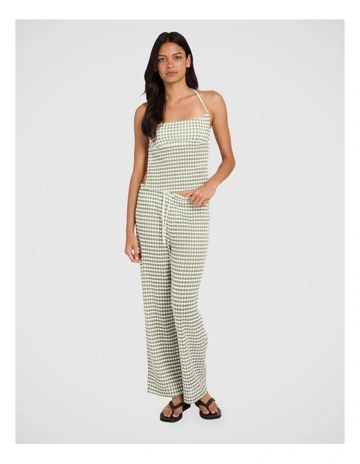 Diamond Crochet Holiday Knit Pants image 5